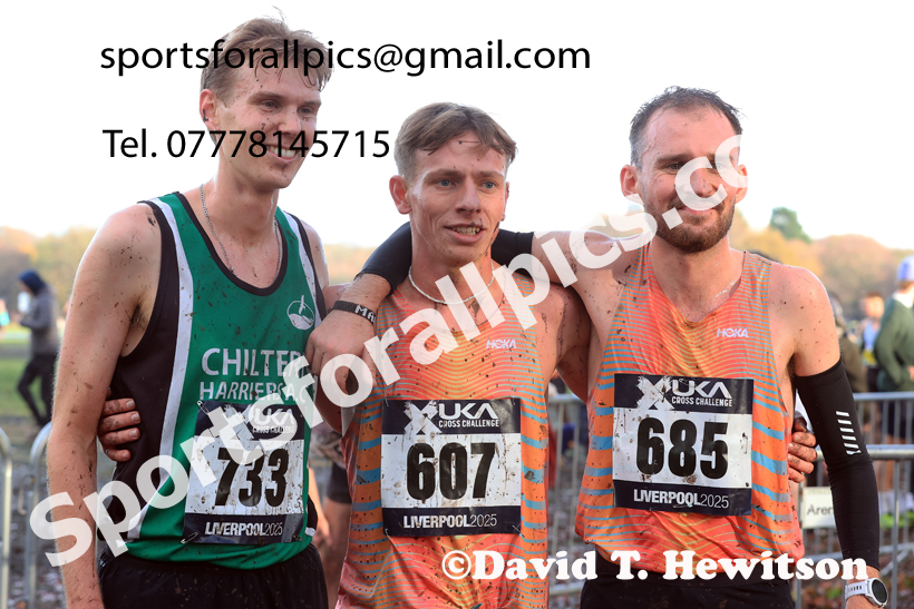 Senior Mens and Under-23s 2025 Liverpool Cross Challenge, Sefton Park, Saturday, November 22th. Photo: David T. Hewitson/Sports for All Pics